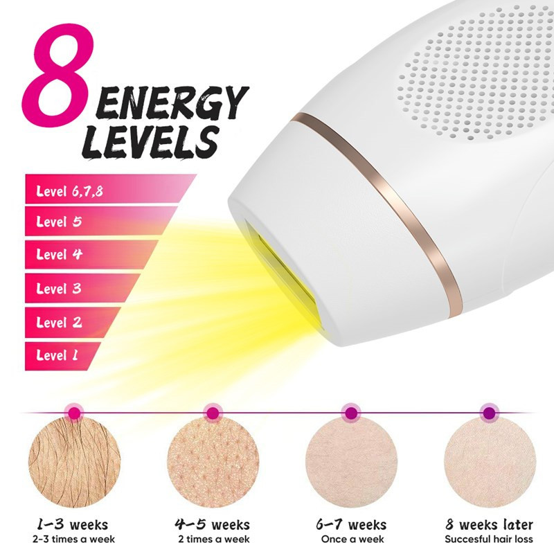 900 000 bljeskova IPL laserski epilator Stroj za uklanjanje dlačica Električni epilator s pulsirajućim svjetlom Trajni bezbolni epilator