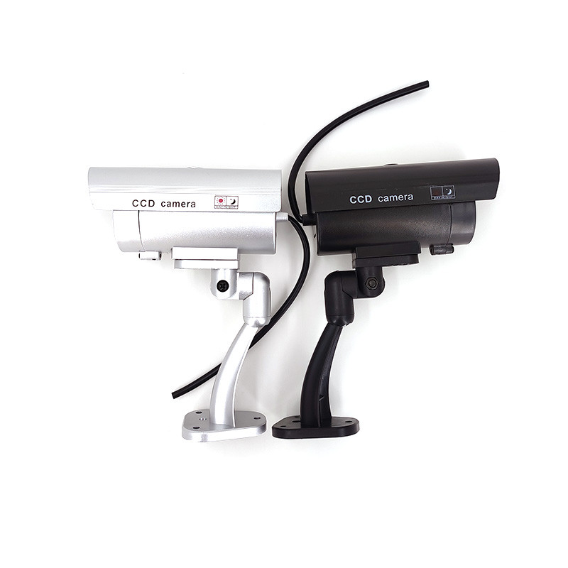 Viltus kamera āra ūdensizturīga drošības manekena kamera mirgojošs sarkans LED monitors iekštelpu simulācijas videonovērošanas kamera