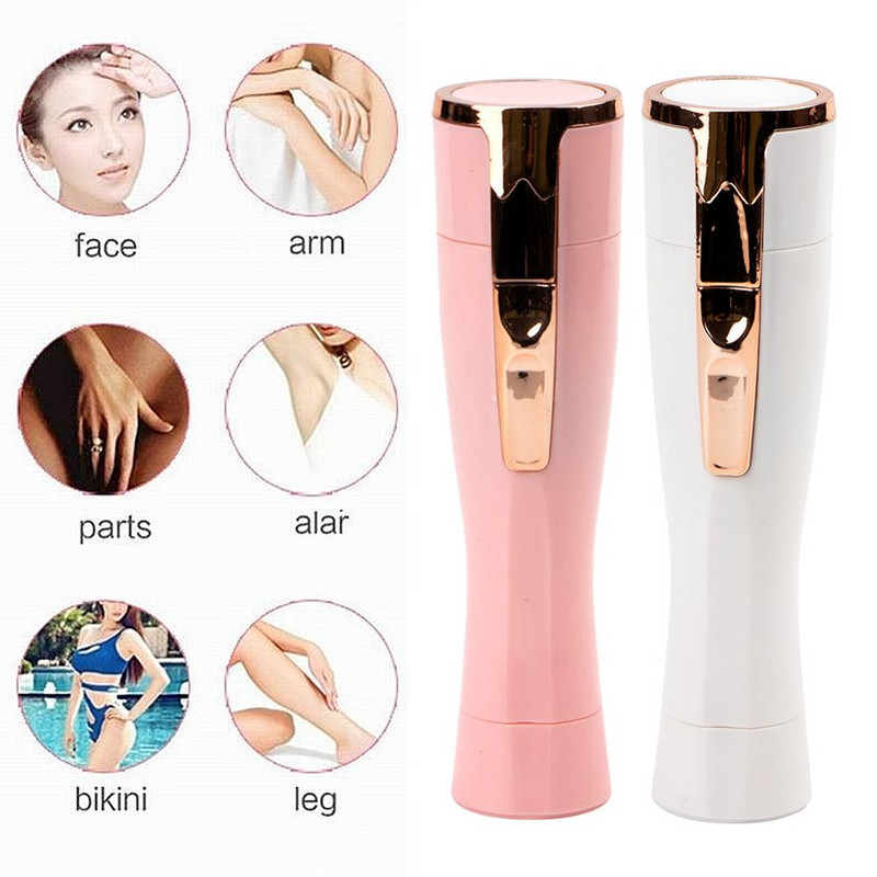 Elektriline näoepilaator naistele Mini Lady Shaver Upper Huule Põse Karvaeemaldus Huulepulk Epilaator Ohutus Keha Tööriistad