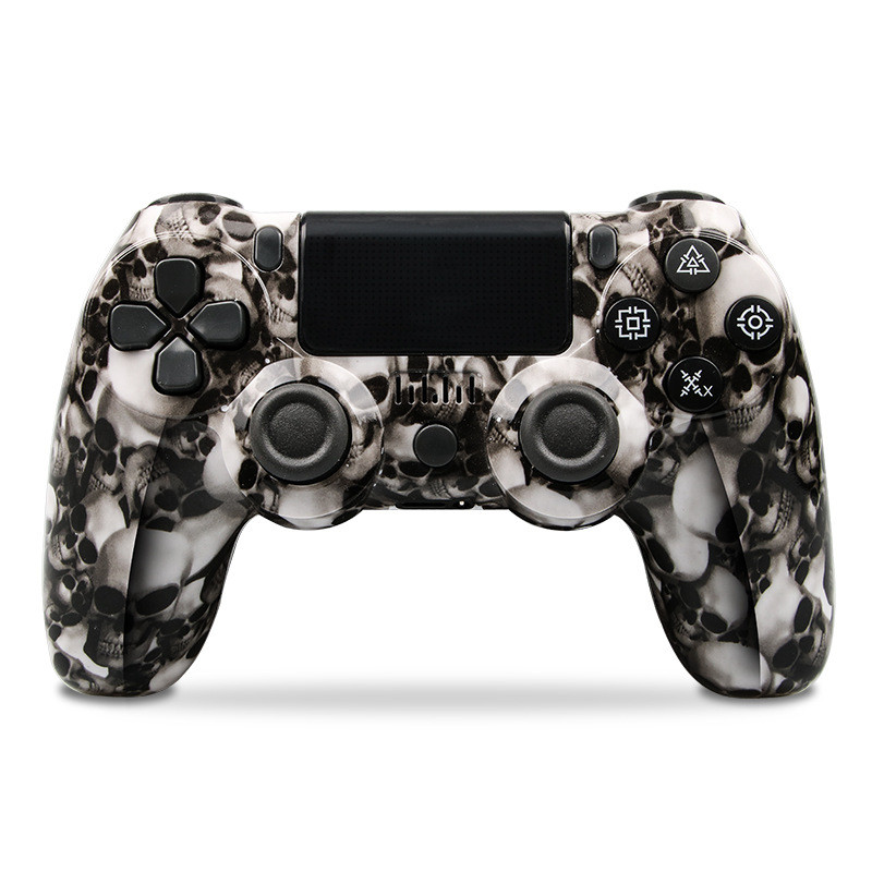 Više boja Nova Bluetooth bežična ručka za igre s dvostrukom vibracijom Kontroler za PS4 PS3 za igraće konzole USB 6 osi Joypad
