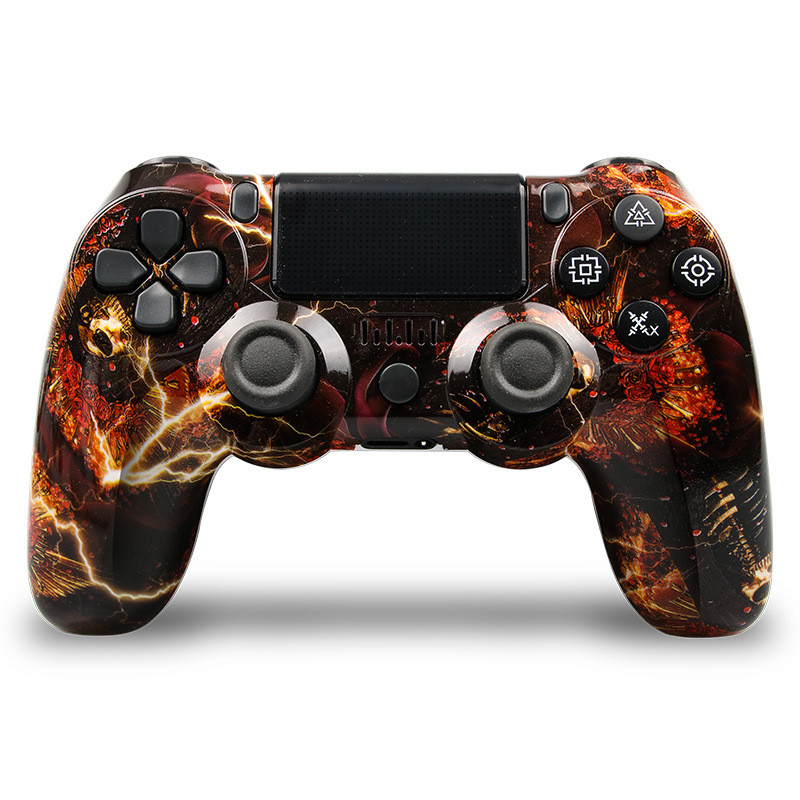 Više boja Nova Bluetooth bežična ručka za igre s dvostrukom vibracijom Kontroler za PS4 PS3 za igraće konzole USB 6 osi Joypad