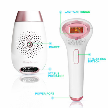 IPL Laser Hair Removal Machine Epilator a Laser Hair Removal Permanent Bikini Facial Removal Machine 500000 Flash