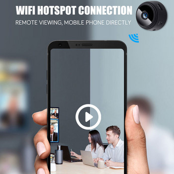 A9 Mini Camera HD 1080P IP Camera Smart Home Security Μαγνητική ασύρματη μίνι κάμερα επιτήρησης Wi-Fi κάμερα