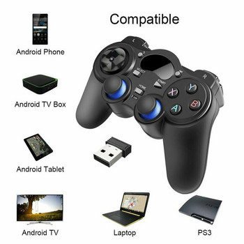 Ασύρματο χειριστήριο παιχνιδιών 2,4 g για τηλέφωνο Android Joystick υπολογιστή με OTG για PS3 Smartphone Smart TV Box Universal