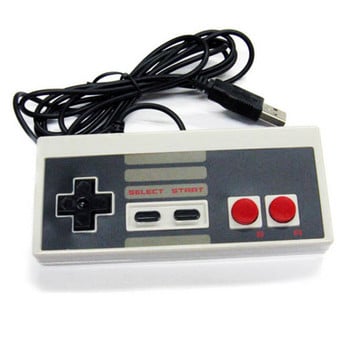 Жичен USB джойстик за PC компютър За nes USB PC геймпад за игри за Nes игра USB контролер за игра Joypad