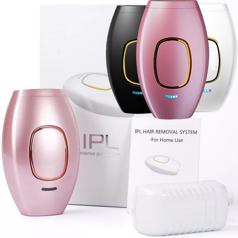 Body Bikini IPL 500.000 Flash Depilator Pulses Trajni laserski epilator Bezbolno za žene Uređaji za uklanjanje dlačica za kućnu upotrebu