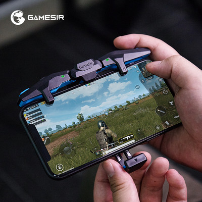 GameSir F4 Falcon Мобилен телефон Геймпад PUBG Тригер Бутон Игра Контролер Джойстик за Android мобилен телефон / iPhone Call of Duty