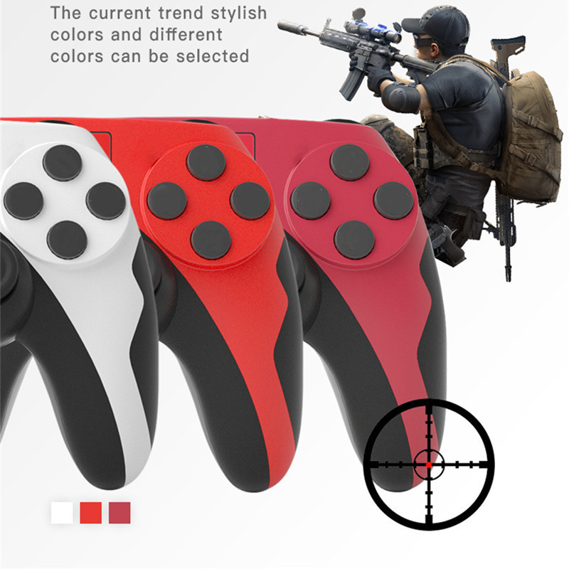 Controler wireless Gamepad Bluetooth Joystick cu 6 axe pentru controler PS4 Consola de jocuri PS3 PC Win 7 Vibrație dublă Fără întârziere