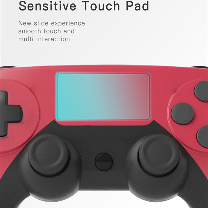 Controler wireless Gamepad Bluetooth Joystick cu 6 axe pentru controler PS4 Consola de jocuri PS3 PC Win 7 Vibrație dublă Fără întârziere