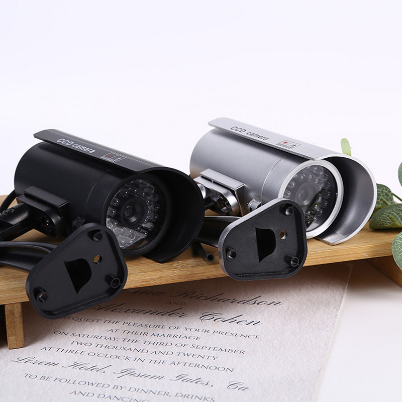 Lažna kamera Vanjska lažna kamera Simulacija Unutarnja Bullet Led Light Monitor Vanjska odvraćajuća CCTV Simulacija nadzora