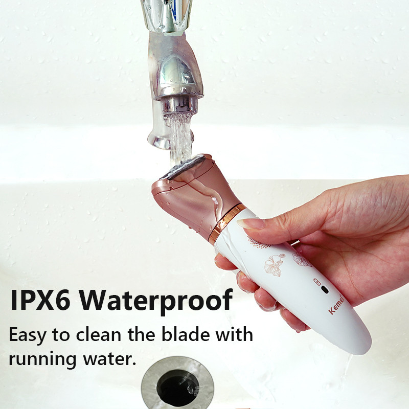 Aparat de ras USB pentru femei Dispozitiv de îndepărtare a părului facial pentru îndepărtarea părului de picior și corp Mașină de bărbierit pentru femei Mașină de ras pentru femei Trimmer electric pentru bikini