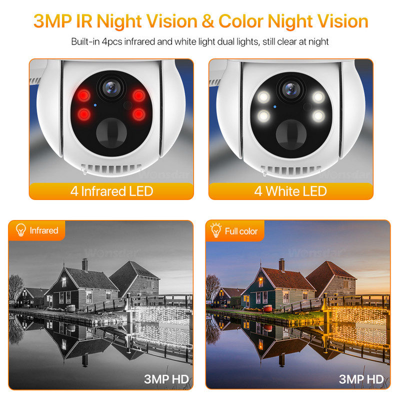 Ηλιακή κάμερα WiFi 2MP Ασύρματη κάμερα PTZ Ενσωματωμένη μπαταρία Κάμερα IP εξωτερικού χώρου PIR Κάμερα παρακολούθησης ανθρώπινης ανίχνευσης iCSee APP