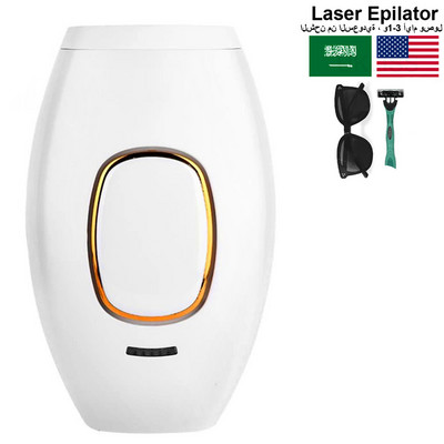 IPL Αποτρίχωση Electric Laser Αποτριχωτική Γυναικεία Μόνιμη 500000 Flash Photoepilator Facial Body Bikini Epilator Home Appliator