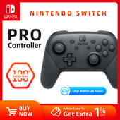 Nintendo Switch Pro Controller Bluetooth 3.0 i ugrađeni NFC bežični kontroler za igre Kontrole pokreta HD tutnjava Amiibo
