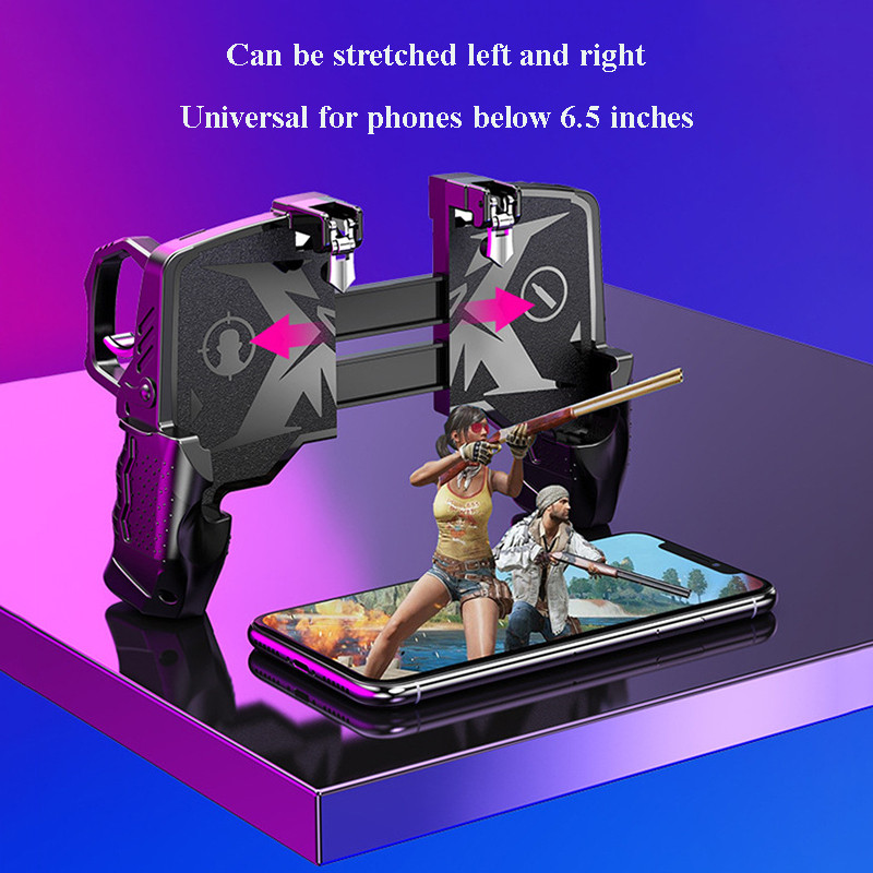 Pubg Metal Controller Joystick za Pubg Mobile Trigger Gamepad za IPhone Android Phone Shooting Game kontroler za igre na telefonu