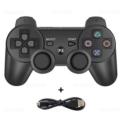 Vezeték nélküli támogatás Bluetooth PC játékvezérlő SONY PS3 játékvezérlőhöz PlayStation 3 Joystick PS3 vezérlőhöz Tartozékok