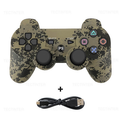 Vezeték nélküli támogatás Bluetooth PC játékvezérlő SONY PS3 játékvezérlőhöz PlayStation 3 Joystick PS3 vezérlőhöz Tartozékok