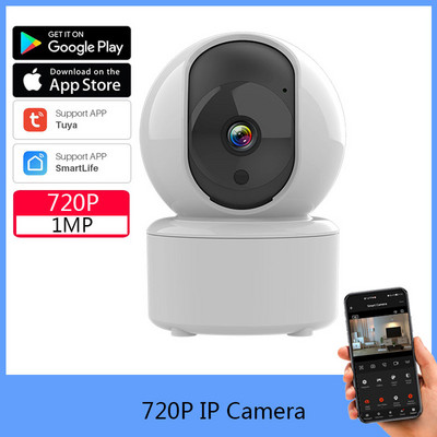 2MP Tuya Inteligentná bezdrôtová mini IP kamera Cloudové úložisko 1080P HD WiFi Vnútorný dohľad Nočné videnie Monitor pre bábätká a domáce zvieratá CCTV