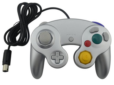 Laidinis žaidimų valdiklis žaidimų pultelis, skirtas NGC vairasvirtei su vienu mygtuku, skirtas Game-Cube, skirtas Wii