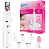 7in1 priežiūros rinkinys moteriškas veido epiliatorius moterims epiliatorius elektrinis veido skustuvas antakių kirptuvas smakro skruostų plaukų šalinimas