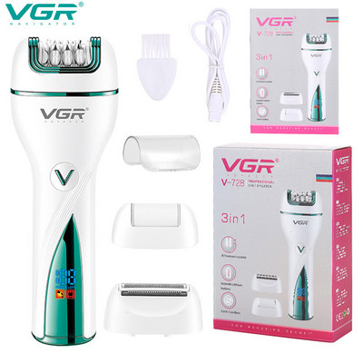 3in1 Moteriškas epiliatorius elektrinis moteriškas skustuvas kojų kūno plaukų šalinimas veido lūpų smakro moteriška bikinio kirpimo mašinėlė įkraunama nuospaudų šalinimo priemonė