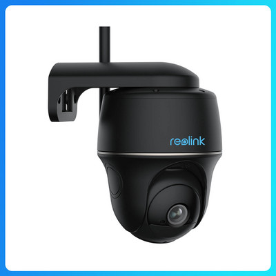 „Reolink“ IP stebėjimo „Wi-Fi“ kamera „Argus PT 4MP“ baterija „WiFi“ belaidė „Pan&Tilt“ CCTV kamera, skirta vidaus lauko apsaugos kamerai
