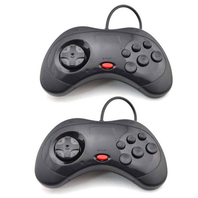 Controler de joc clasic USB Gamepad Joypad Gamepad-uri cu fir pentru stilul sistemului Sega Saturn pentru PC