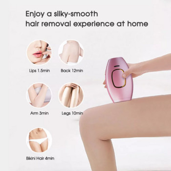 500000 Flash Painless Laser Epilator Women Shaver IPL Pulses Μόνιμη Αποτρίχωση για Φωτοαποτρίχωση Μπικίνι Μασχάλης προσώπου