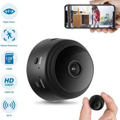 A9 mini kamera WiFi kamera 1080p HD nakties versija belaidės mini vaizdo kameros stebėjimo kamera išmanaus namo vidaus namų apsauga