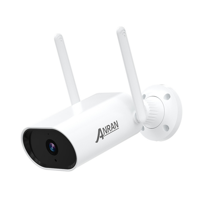 ANRAN 1080P Cameră IP Cameră de securitate fără fir pentru exterior Supraveghere HD Viziune de noapte Cameră Wifi pentru acasă Cameră glonț metalică