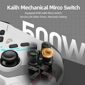 Machenike HG510W Pro Dual Mode Геймпад Кабелен Bluetooth геймпад Контролер PC Джойстик се отнася за Nintendo Switch PC iOS Android