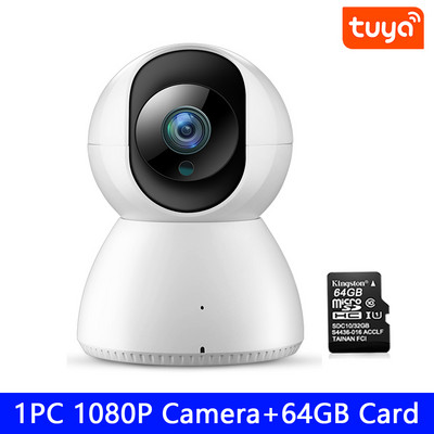 Elecpow 1080P Tuya Cameră video inteligentă Wireless WiFi Protecție de securitate Supraveghere Cameră IP Monitor pentru bebeluși Cameră web cu viziune de noapte