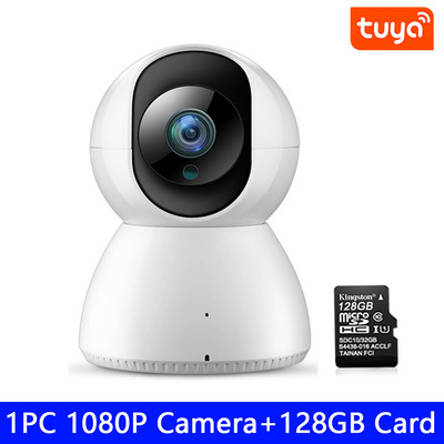 Elecpow 1080P Tuya Cameră video inteligentă Wireless WiFi Protecție de securitate Supraveghere Cameră IP Monitor pentru bebeluși Cameră web cu viziune de noapte