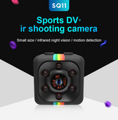 Sq11 kamera za vanjske sportove DV kamera HD zračna kamera Matte Night Vision Card Kamera za izravno snimanje