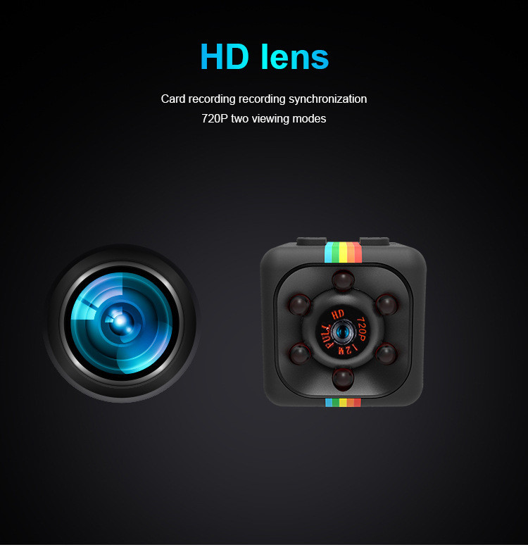 Sq11 kamera za vanjske sportove DV kamera HD zračna kamera Matte Night Vision Card Kamera za izravno snimanje