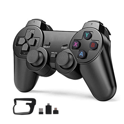 Bezdrôtový herný ovládač DATA FROG pre PC Gamepad 2.4G Joystick Joypad s adaptérom Micro USB/Type C OTG pre smartfón so systémom Android