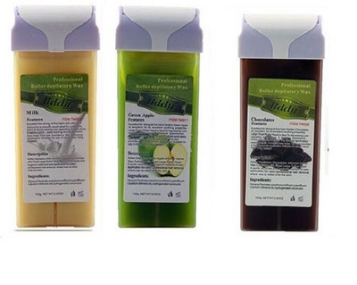 3 dalių moteriški epiliatoriai plaukams šalinti Depiliacinis ritinys ant vaško šildytuvo volelio vaško šildytuvas su 3 vaškais arba be jų