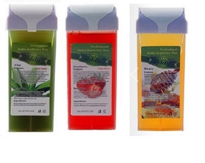 3 dalių moteriški epiliatoriai plaukams šalinti Depiliacinis ritinys ant vaško šildytuvo volelio vaško šildytuvas su 3 vaškais arba be jų