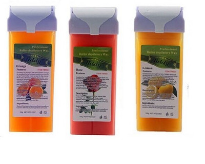 3 dalių moteriški epiliatoriai plaukams šalinti Depiliacinis ritinys ant vaško šildytuvo volelio vaško šildytuvas su 3 vaškais arba be jų