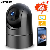 Larmtek IP WiFi kamera 5G Baby Monitor 1080P vaizdo stebėjimo kamera Mini vidaus CCTV apsaugos kamera AI sekimo 2K 4MP Alexa