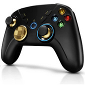 Belaidis kompiuterio valdiklis Mobilusis telefonas „Bluetooth Gamepad“ vairasvirtės žaidimų valdymas, skirtas „Windows 7/8/10/11“ / „MacOS“ / „iPhone“ / „Android“ / „Switch“