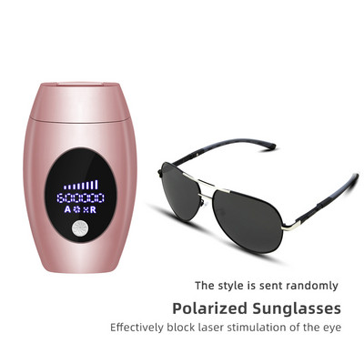 Ipl Hair Removal 600000 Flash Professional Ipl plaukų šalinimas namų naudojimui epiliatorius LCD pulsinės šviesos mini nešiojamas plaukų šalinimas lazeriu