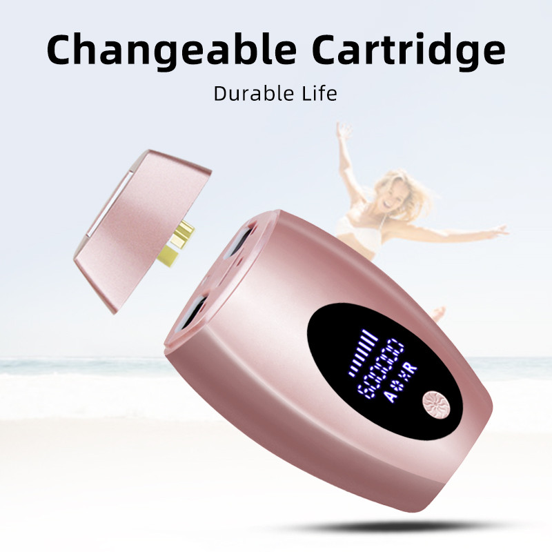 Ipl Hair Removal 600000 Flash Professional Ipl plaukų šalinimas namų naudojimui epiliatorius LCD pulsinės šviesos mini nešiojamas plaukų šalinimas lazeriu