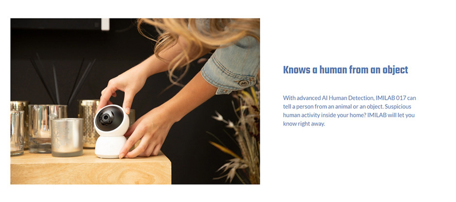 Global Versio Mijia IMILAB IP 2K kamera 019 Mi Home App