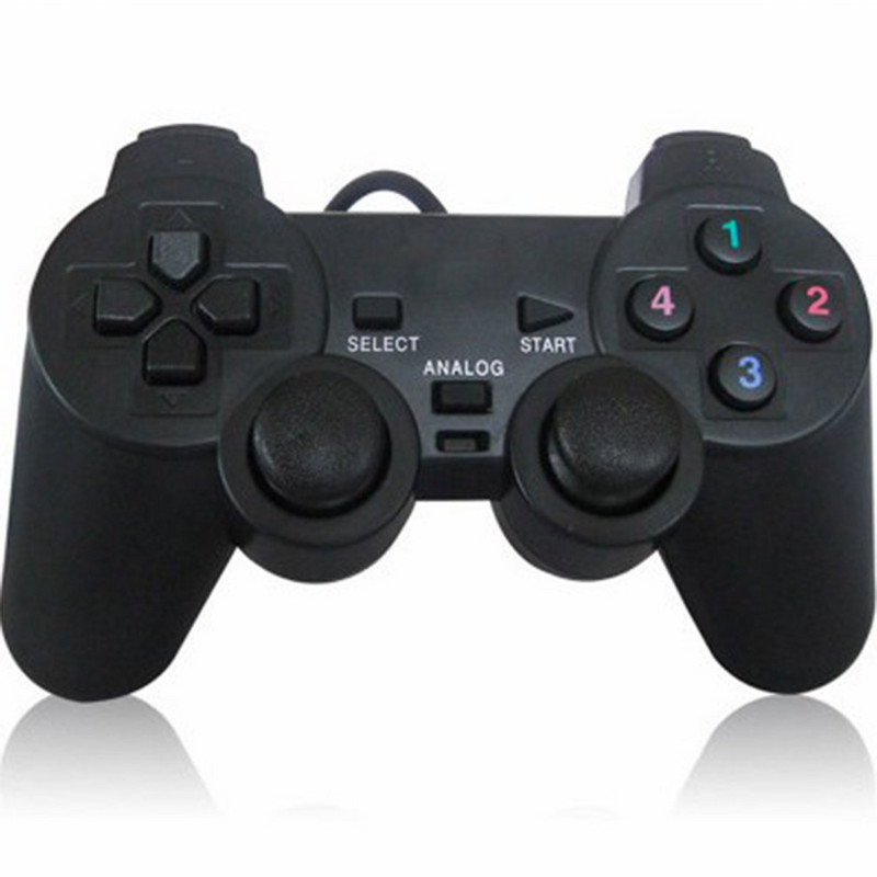 Joystick Žičani USB PC kontroler za PC računalo Laptop Gaming kontroler za PC računalo Dvostruki vibracijski motori za Windows