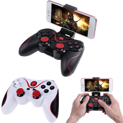 Klasikinis belaidis žaidimų valdiklis Gaming Pro nuotolinis žaidimų valdiklis, skirtas Android išmaniajam telefonui planšetiniam kompiuteriui Smart TV dėžutės laikiklis
