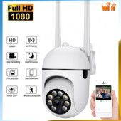 Ycc365 plus 1080P PTZ WIFI IP камера Аудио CCTV наблюдение 4X увеличение Нощ Пълен цвят Безжична водоустойчива H.264 аудио сигурност