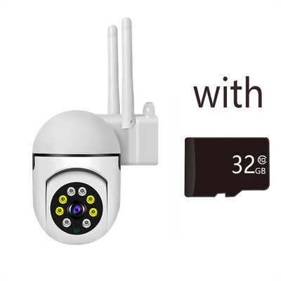 Ycc365 plus 1080P PTZ WIFI IP камера Аудио CCTV наблюдение 4X увеличение Нощ Пълен цвят Безжична водоустойчива H.264 аудио сигурност