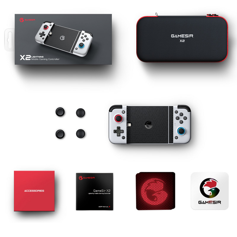Naujas Gamesir X2 Type-C žaidimų pultelis, skirtas Android Pubg Mobile Game Controller Gaming Joystick, skirtas Cloud Games platformoms xCloud, Stadia