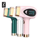 [ZS] 900 000 blyksnių IPL plaukų šalinimo lazeriu LCD elektrinis epiliatorius moterims 9 pavarų nuolatinio skausmo fotoepiliatorius kūnui po pažastimi